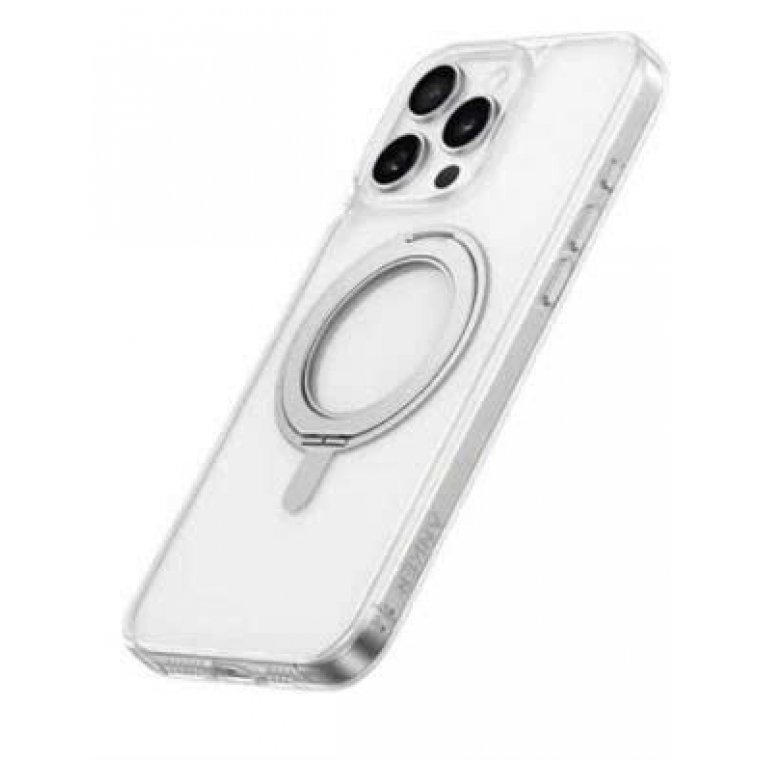 Ốp lưng Anker MagGo kèm giá đỡ xoay 360° cho iPhone 16 Pro – Trong suốt