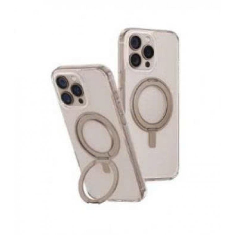Ốp lưng Anker MagGo Magnetic 360° Ring Stand iPhone 16 Pro Max Titanium Golden B2B_A90H1HBC