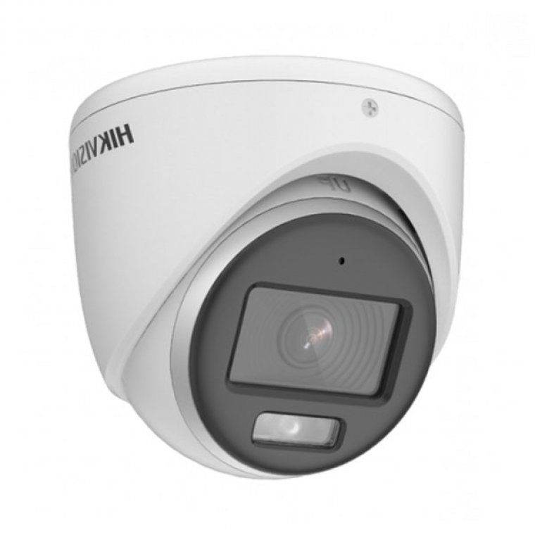Camera HDTVI ColorVu 2MP bán cầu HIKVISION DS-2CE70DF0T-PF